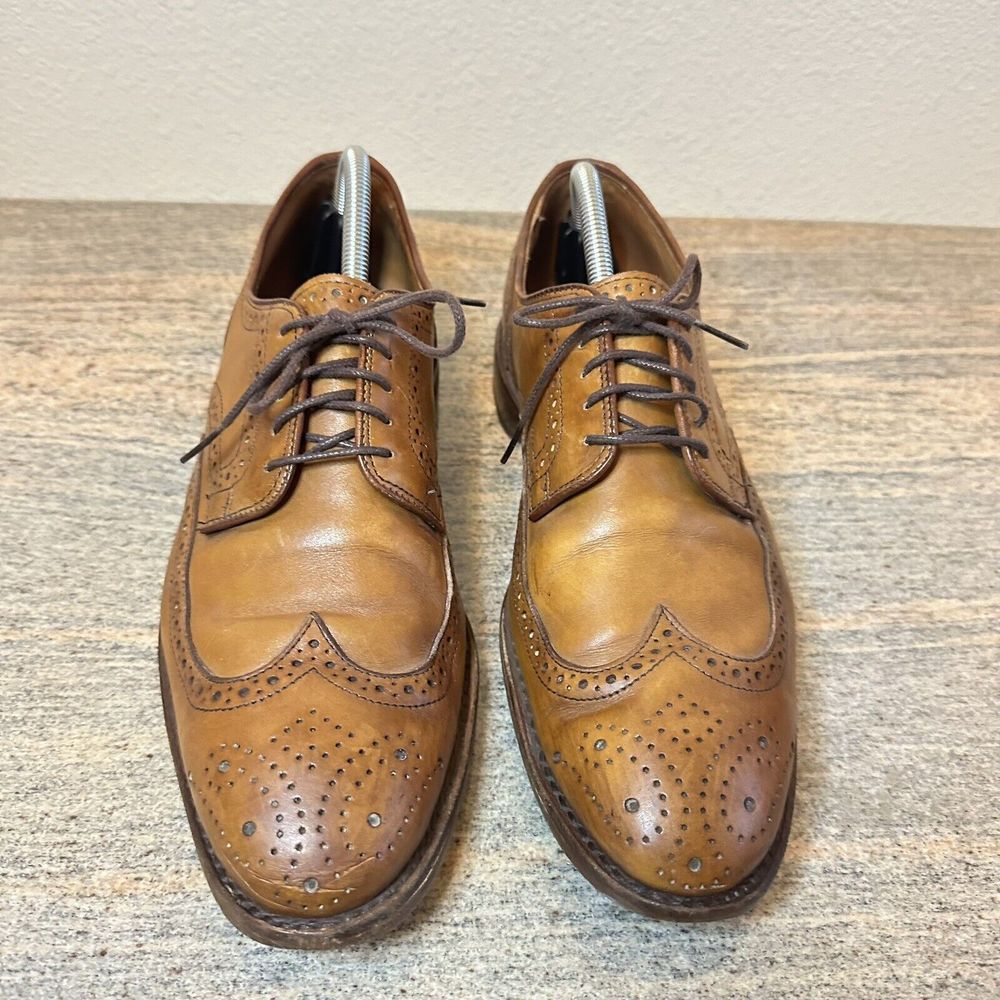Allen Edmonds Men’s Sz 10D Madison Park Wingtip Mens Dress Shoe Made in USA
